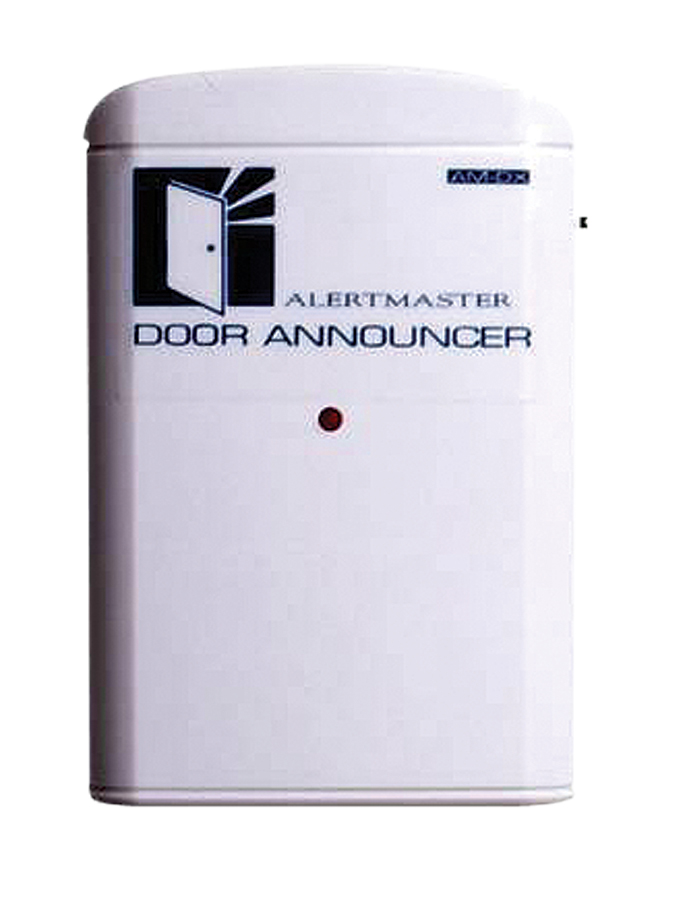 The Door/Intercom Transmitter lets you know when your intercom sounds. Door/Intercom Transmitter