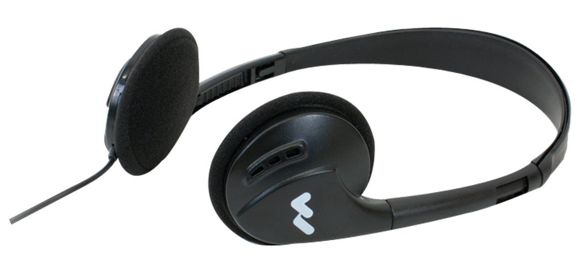 The Williams Sound Foldable Headset features a comfortable headband and soft foam ear pads. The Williams Sound Foldable Headset features a comfortable headband and soft foam ear pads.