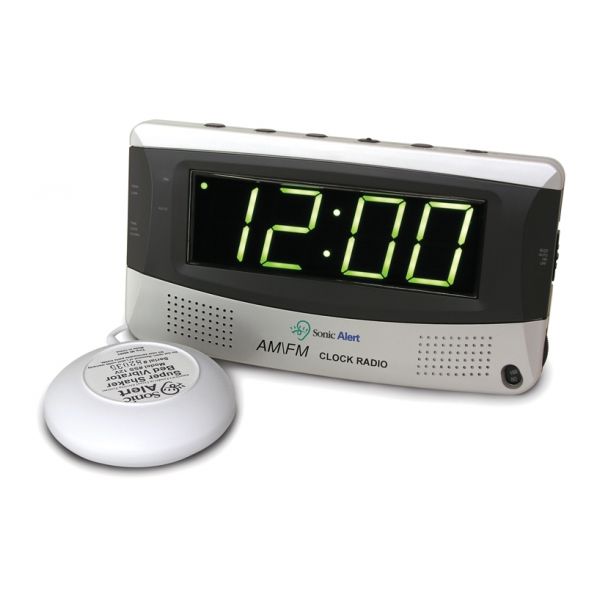 Sonic Boom SB200SS Alarm Clock with Bed Shaker Canadian Hearing Services