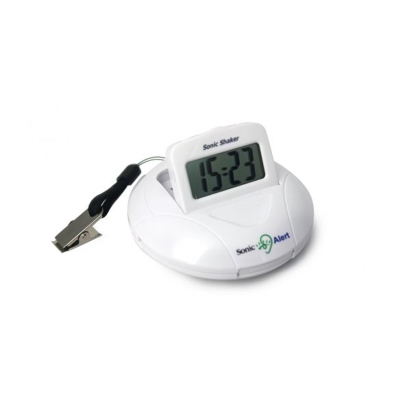 Sonic Boom Vibrating Travel Alarm Clock | Canadian Hearing Services