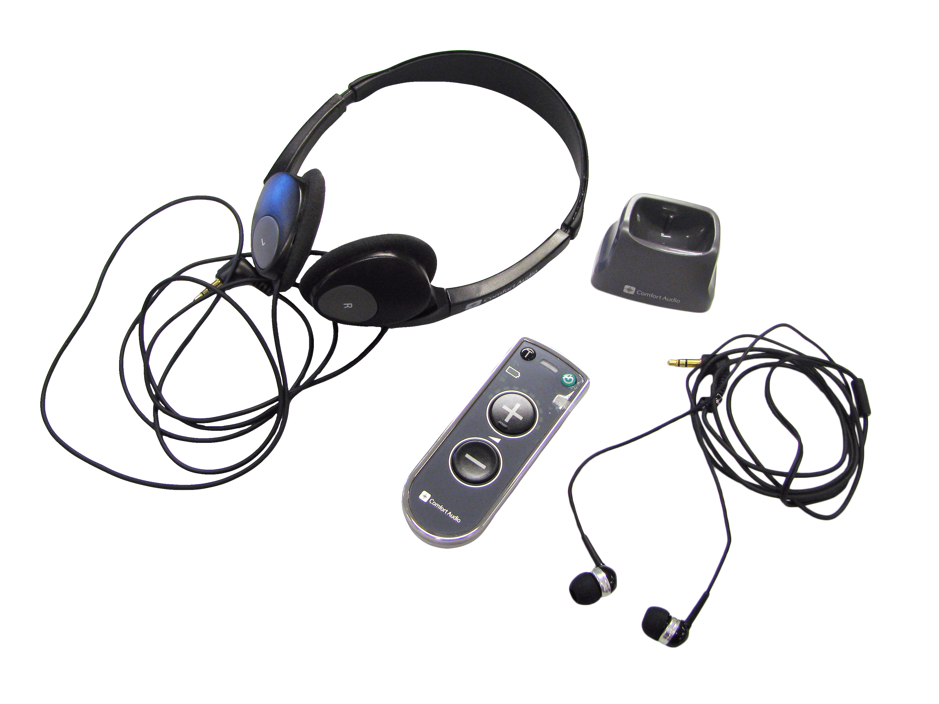 Comfort Duett Personal Amplifier with Headphones & Earbuds Comfort Duett Personal Amplifier with Headphones & Earbuds