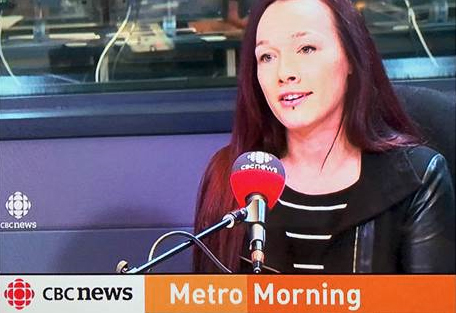 Meghan Murray on CBC's Metro Morning Meghan Murray on CBC's Metro Morning