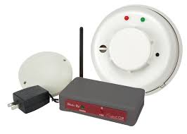 lent Call Shake Up Kit: Smoke Alarm & Receiver Combo- Battery Operated
